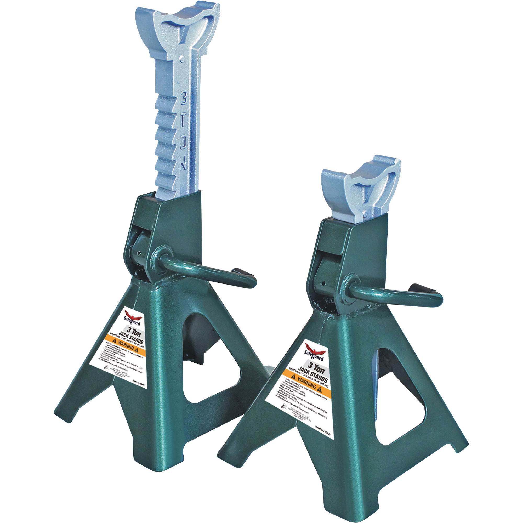 Safeguard 3-Ton Jack Stands, 1 Pair, Model# 63030